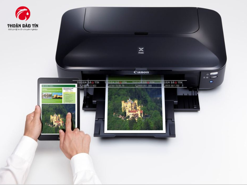 Khả năng in màu sống động của các dòng máy in phun