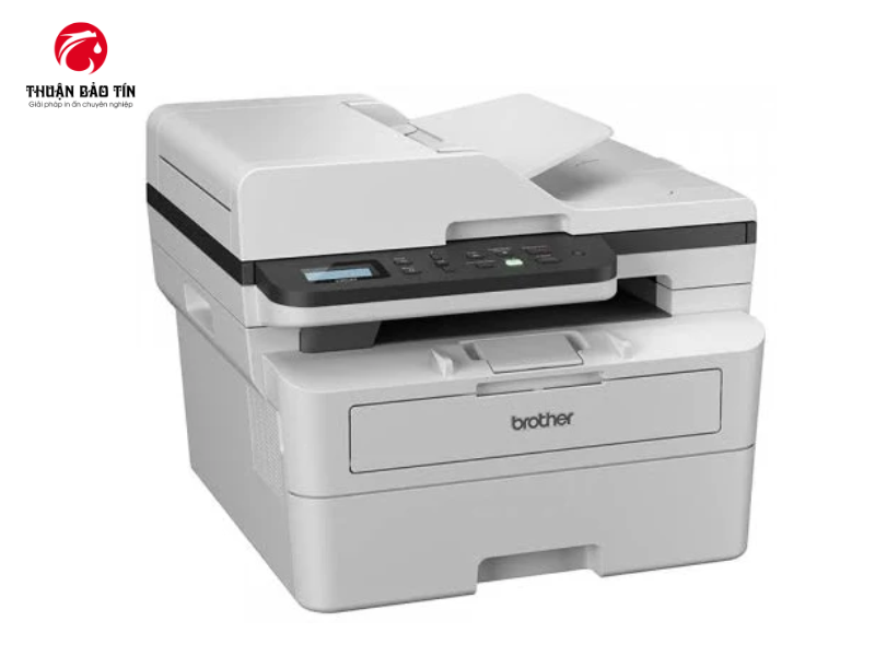 Thiết kế gọn gàng, tinh tế của máy in Brother DCP-B7640DW dễ dàng bố trí trong mọi không gian làm việc.