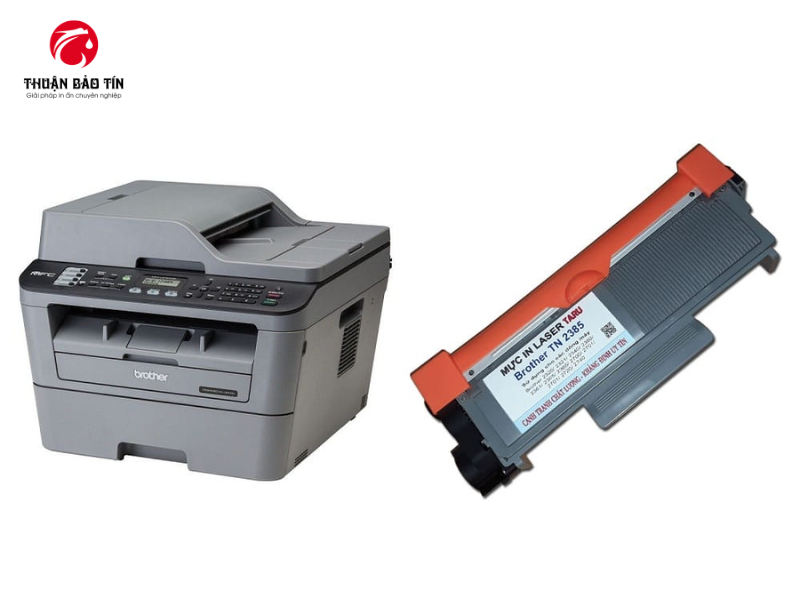 Hộp mực dung lượng cao giúp Brother MFC-L2701DW in ổn định hàng nghìn trang, giảm tần suất thay mực và chi phí sử dụng.