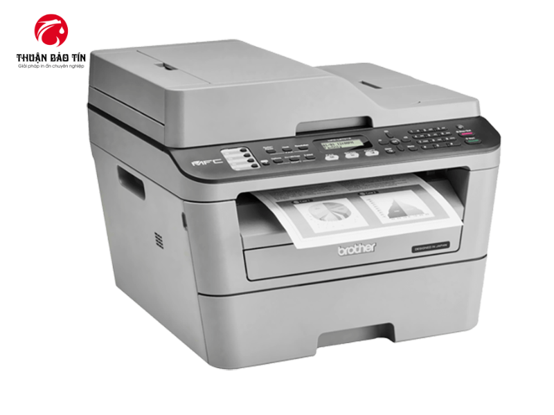 Kết nối USB, LAN và Wifi linh hoạt trên Brother MFC-L2701DW, đáp ứng nhu cầu in ấn chia sẻ trong môi trường làm việc nhóm.
