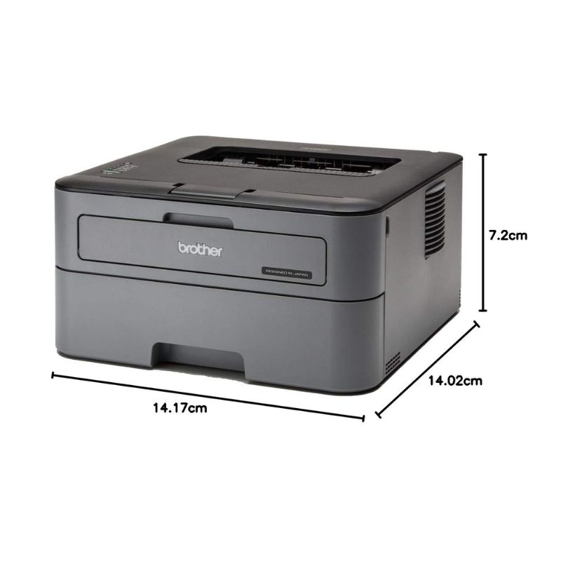 Thiết kế nhỏ gọn, dễ bố trí trong mọi không gian làm việc, Brother HL-L2321D là lựa chọn đáng tin cậy cho doanh nghiệp hiện đại.