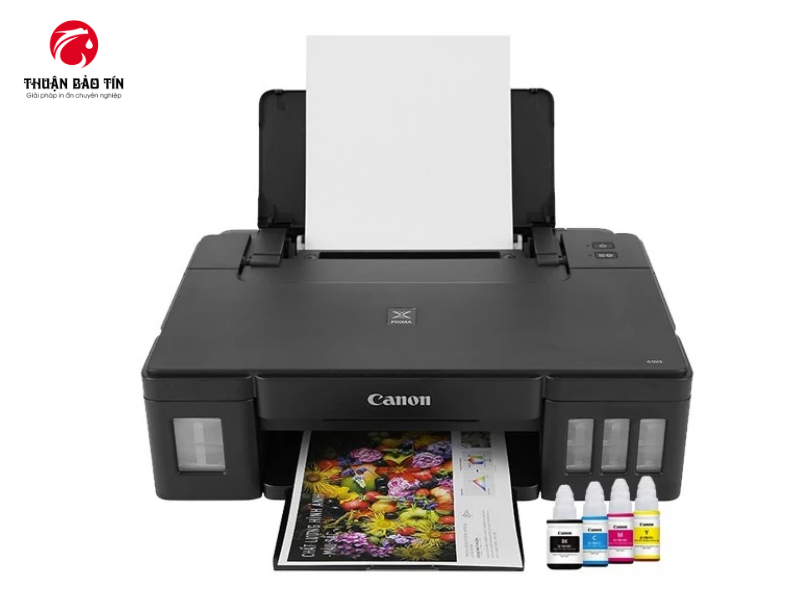 Canon G1010 được trang bị công nghệ in phun 1.472 vòi phun cho màu sắc đồng đều và chi tiết