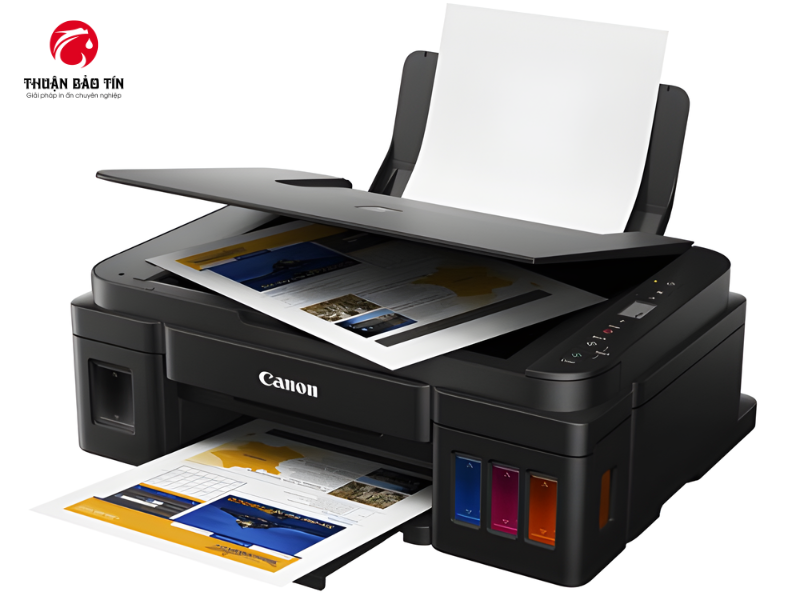 Canon PIXMA G2010 cho chất lượng bản in sắc nét với độ phân giải lên đến 4.800 x 1.200 dpi.