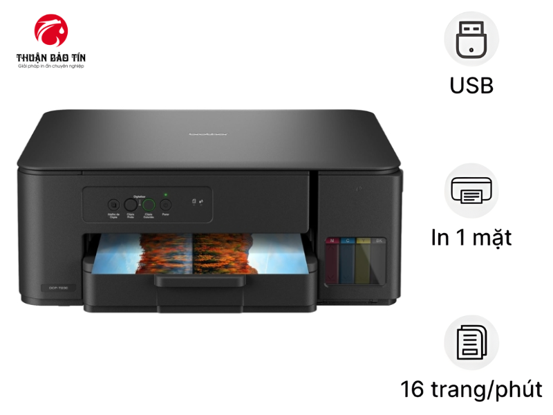 Máy In Brother DCP-T230 đa năng tích hợp in, scan, copy