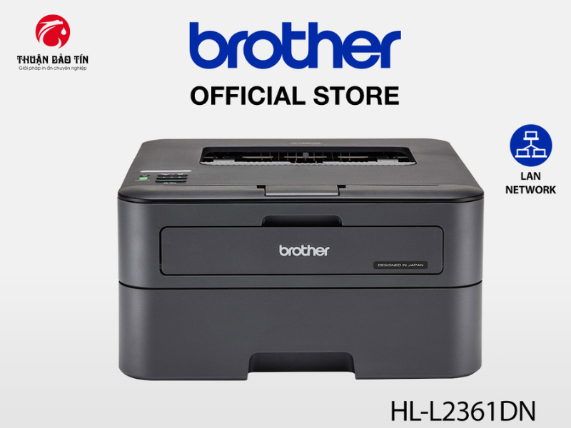 Máy in Brother HL-L2361DN in laser đen trắng tốc độ cao, phù hợp cho văn phòng sử dụng thường xuyên