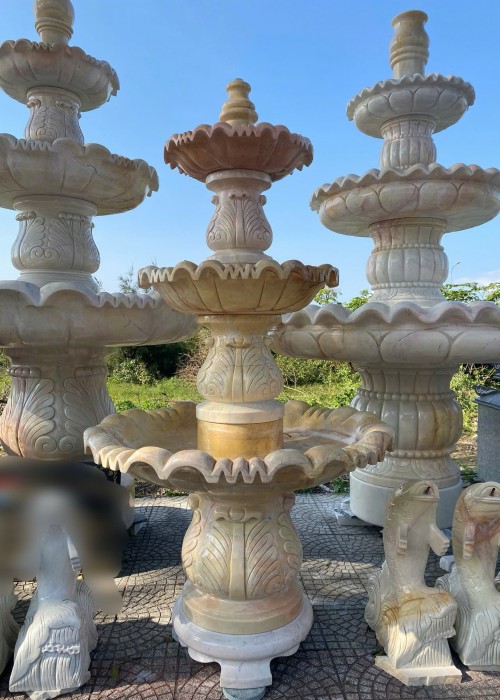 Thuỷ luân nước đá nguyên khối cao 2m3 ngang 115cm T008