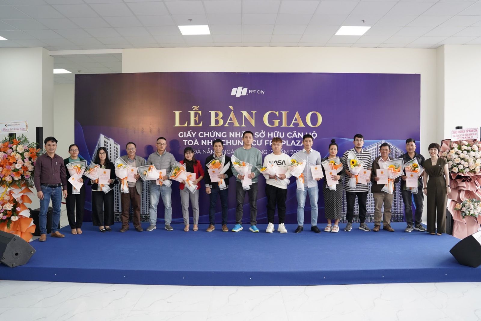 Lễ bàn giao giấy chứng nhận chung cư FPT Plaza 2